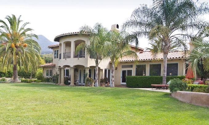 Ojai Villa | Palmeras exóticas, lujosos jardines, tranquilidad