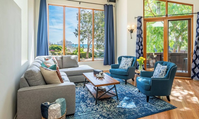 East Mesa Casa | Large Home with Ocean Views & Hot Tub!