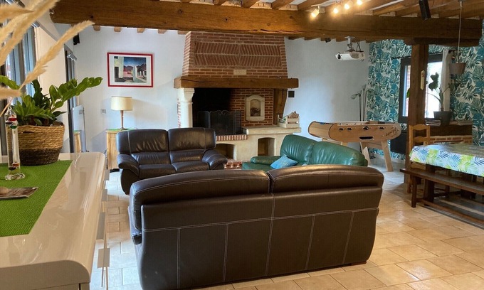 Ganzeville Casa | Large house for 12 people near ETRETAT, YPORT and FECAMP