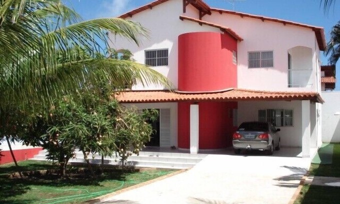 Marechal Deodoro Casa | Casa grande con tres confortables suites, piscina, barbacoa.