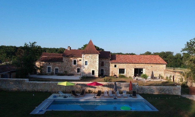 Milhac-de-Nontron Casa | Gran casa de lujo Dordogne, Périgord vert