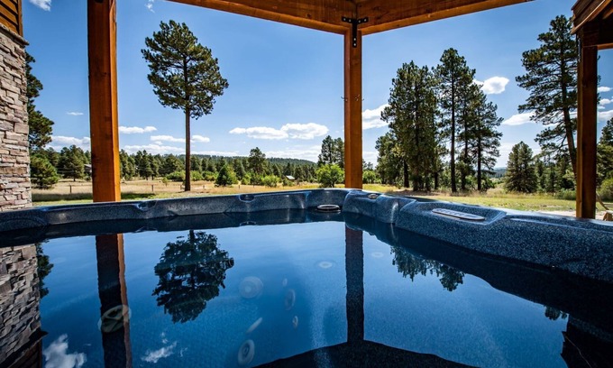Pagosa Springs Casa | Large Luxury Home | Great Views, Quiet, New Hot Tub & AC