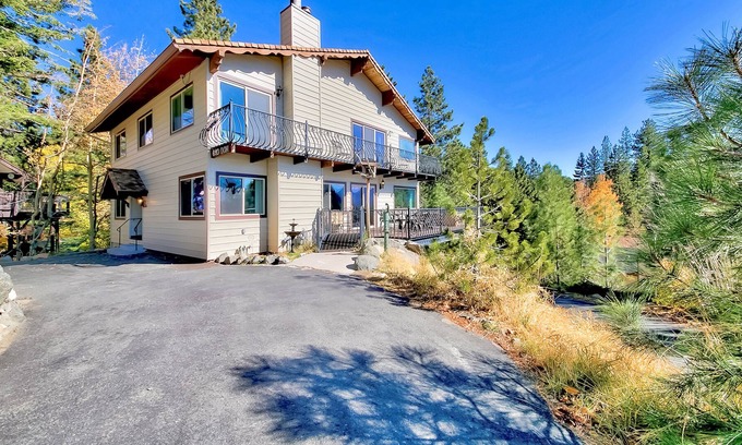Zephyr Cove Casa | Lake View Villa Rodeado de Heavenly Lake Tahoe Belleza (106a)