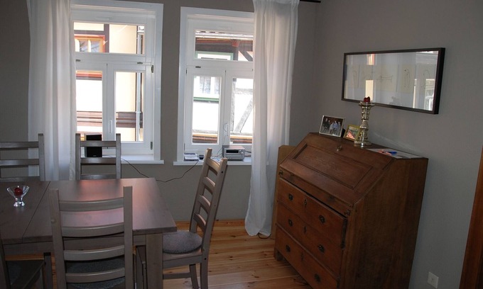Stolberg Casa | casa de madera grande, recientemente renovado, con garaje, se admiten animales