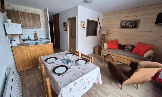 Beaufort Apartamento | Large studio cabin - 4 pers. 29.56 m² with garage included