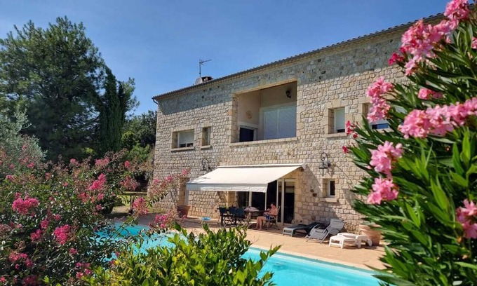 Lablachere Casa | Large Villa - High standing - Large garden - Swimming pool - Sauna - Terrace