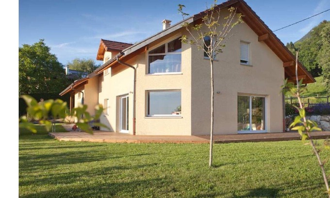 Villaz Casa | Gran villa cerca de Annecy, su lago y las montañas.