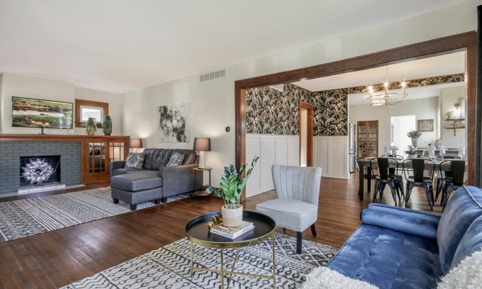 Wichita Casa | Large vintage home perfect for families!