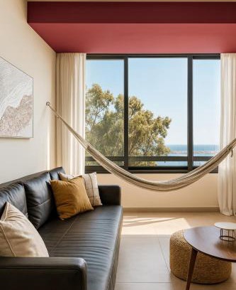 Skala Apartamento | Larnaca Seaview Apartment with pool & parking