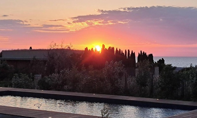 Marine de Davia Casa | Last Minute💫 Superb New Villa 2025 Sea view, swimming pool, beaches on foot