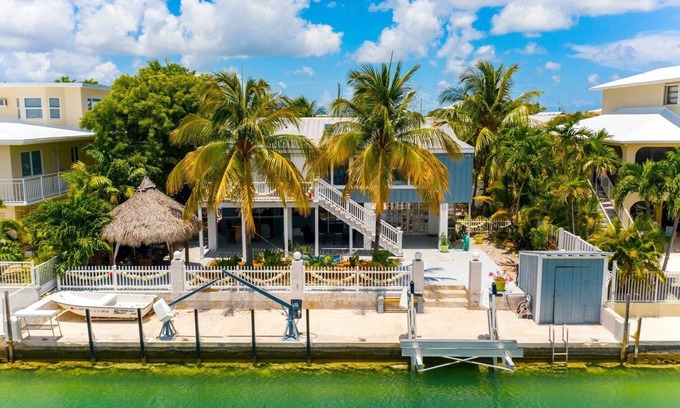 Summerland Key Casa | Casa flotante de 3 dormitorios / 2 baños cerca de aguas abiertas en Summerland Key