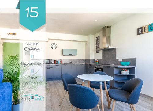 Montbeliard Apartamento | Le 15-GregIMMO-Appart'Hôtel