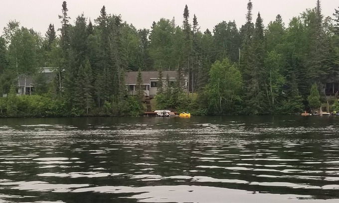 Saint-David-de-Falardeau Chalet De Esquí | Le 550 Chalet Douillet