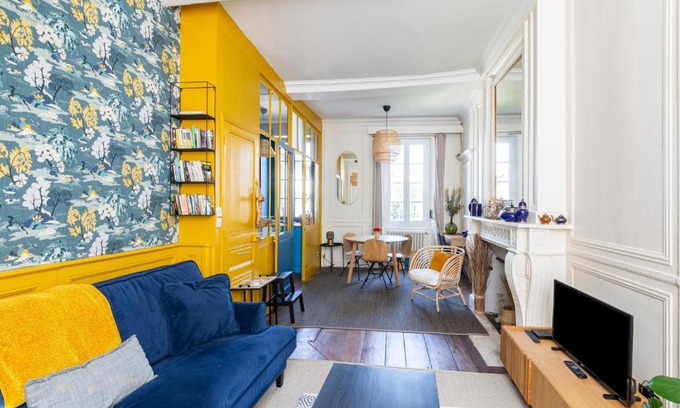 Saint-Servan Apartamento | Le Ara Bleu - Bel appartement de caractère