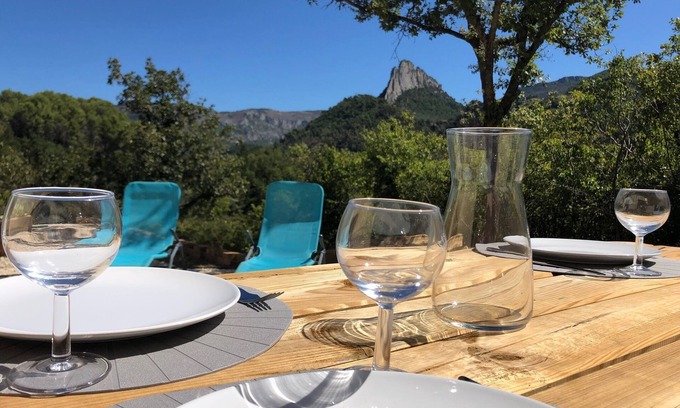 Buis-les-Baronnies Casa | Le Balcon du Saint-Julien: comfortable gîte with breathtaking views (rated 4 stars)