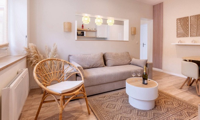 Malo-les-Bains Apartamento | Le Balinais - Avec Sauna et Balnéo