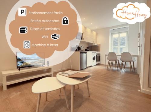 Montlucon Apartamento | Le Baltique - Home Homy