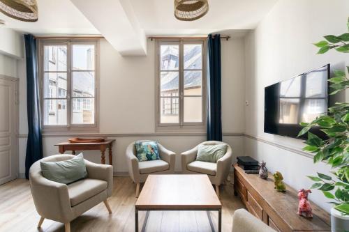 Centre Apartamento | Le Bas des Lices - Joli T2 à Rennes