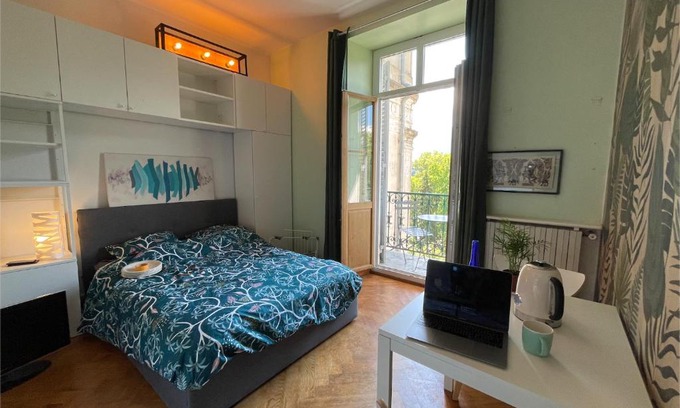 Aix-les-Bains City Center Apartamento | Le Beau Site Grand Hotel - lovely heritage cocoon Aix-les-Bains central park