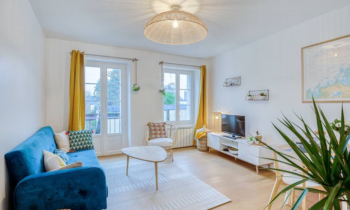 Saint-Servan Apartamento | Le Bel-Air - proche plage des Corbières - St Malo