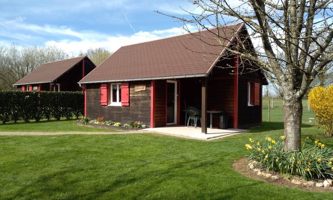 La Chapelle-Bayvel Chalet De Esquí | Cabaña "Le Belchard" para 6 personas, cerca de Deauville, Trouville y Honfleur