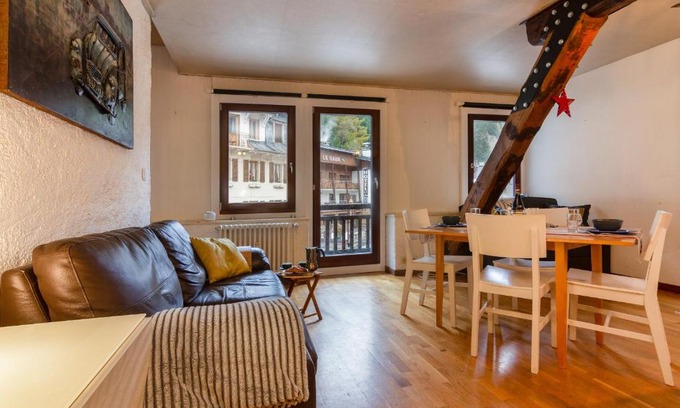 Argentiere Apartamento | Le Bellevue 08 - Happy Rentals