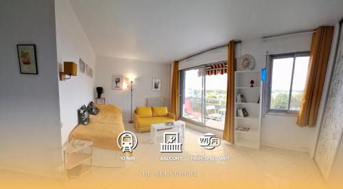 Domaine du Bois Apartamento | Le Belvédère - Studio Lumineux - Vue & Terrasse