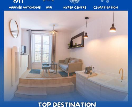 Hotel de Ville - Quinconces Apartamento | Le Boléro - Climatisation - Wifi - Hyper Centre