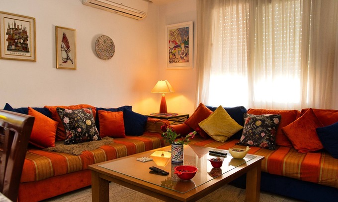 Sousse - Monastir Apartamento | Dar Marrakech apartamento central Hammam Sousse beach N 1 vista al mar Wfi