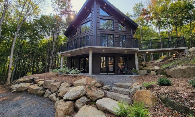 St-Adolphe-d'Howard Casa | Le Boréal - Location saisonnière à Saint-Adolphe