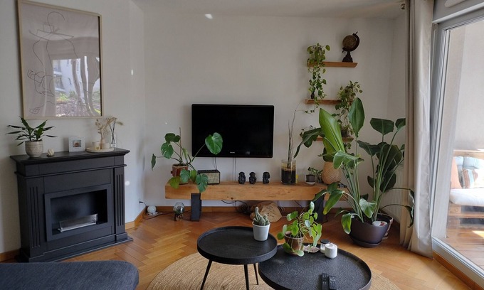Yves Farge - Le Fleuve Apartamento | Le Botanica - Balcon - 2 chambres - proche quai du Rhone