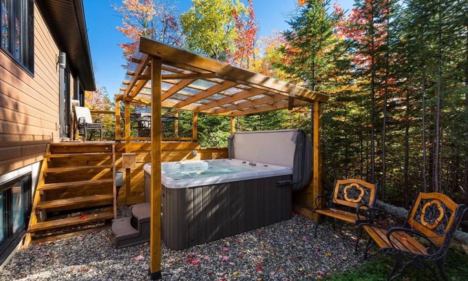 Petite-Riviere-Saint-Francois Chalet De Esquí | Le Chic Chac - Chalet