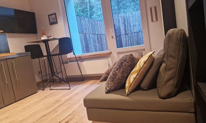Boulogne-sur-Mer Apartamento | Estudio-Vista al patio-Baño Privado-Le Calvaire du Marin