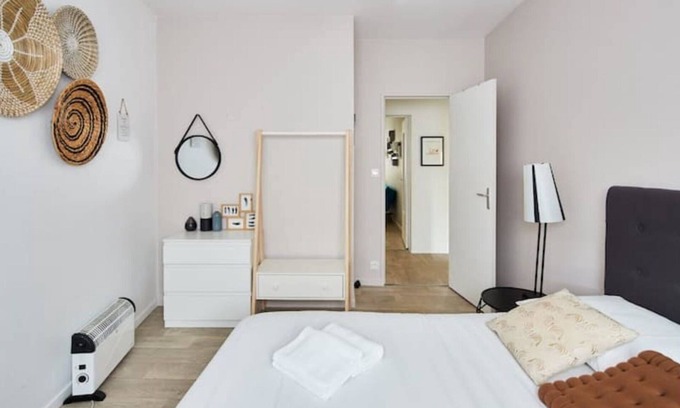 Pont du Cens-Cote d'Or Apartamento | Le Cens :T3 Parc et Rivière, Proche Centre-ville