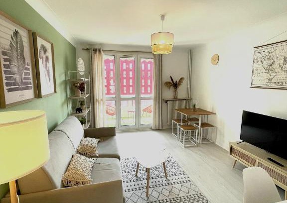 Saint-Etienne Apartamento | Le Châteaucreux - Cosy & SPA