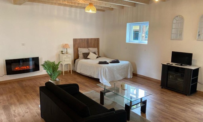 Riedisheim Apartamento | Le Chêne: Petit Chalet cosy proche de Mulhouse