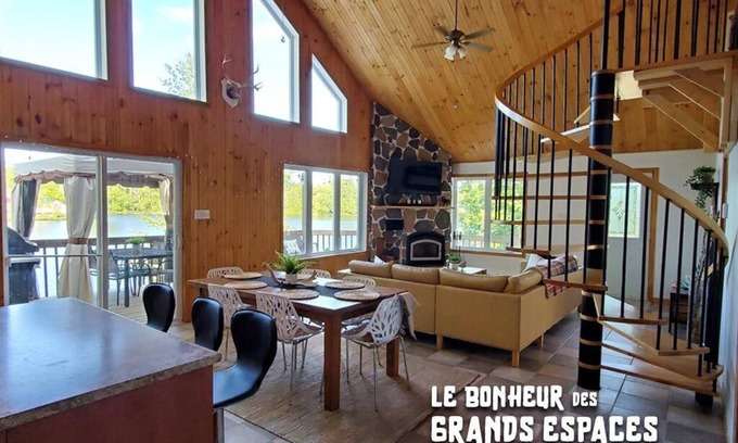 Lac-Saguay Chalet De Esquí | Le Chalet des Grands Bonheurs