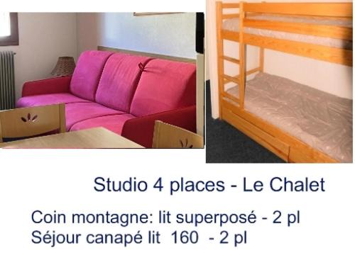 Eaux-Bonnes Apartamento | LE CHALET - Piscine 2 - Studio pour 4 Personnes MAE-8694