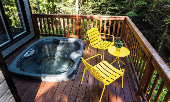Pont-Rouge Chalet De Esquí | Le Chalet Victoria spa