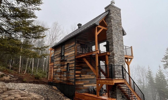 Lac Beauport Chalet De Esquí | Le Chamonix : Tiny house in nature (CITQ : 310190)