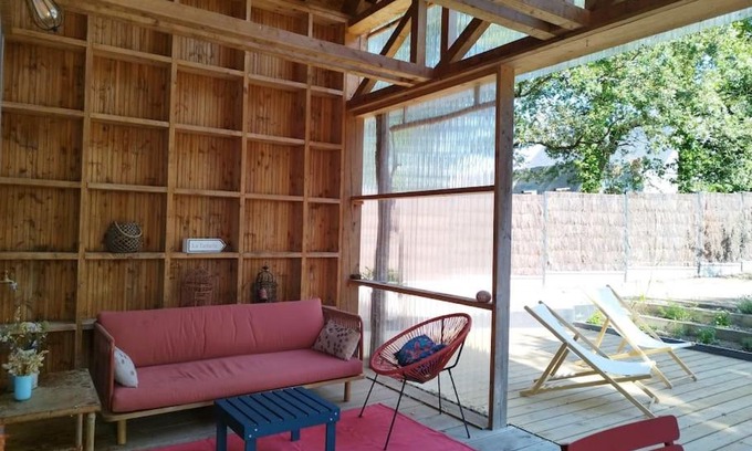 La Turballe Casa | Le charme du bois - 8 à 10 personnes- Maison entière