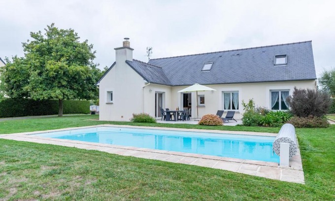 Matignon Casa | Le Chemin Vert - maison avec piscine