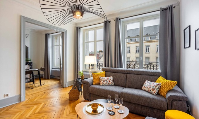 Poincare - Foch - Anatole France - Croix de Bourgogne Apartamento | Le Chic de Foch - 5min à Pied de la Gare