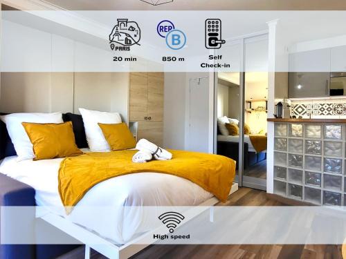 Bourg-la-Reine Apartamento | Le Ciel: Studio 30m2, sans vis-à-vis, RERB à 12min
