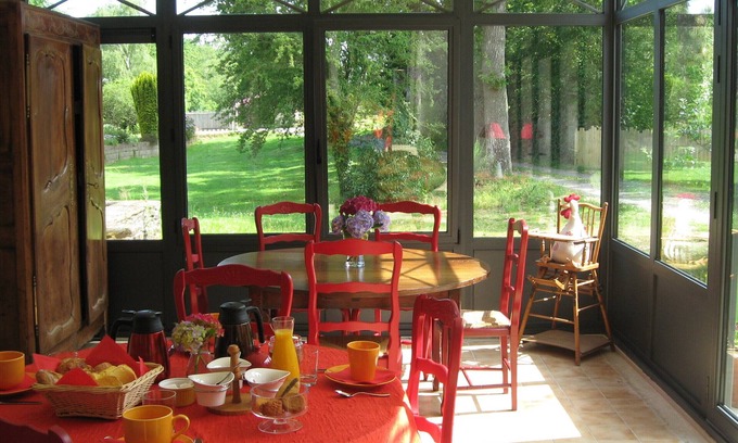 Goven Casa | Le Clos de la Roche se encuentra a 19 km al sur de Rennes, Chambre Champêtre