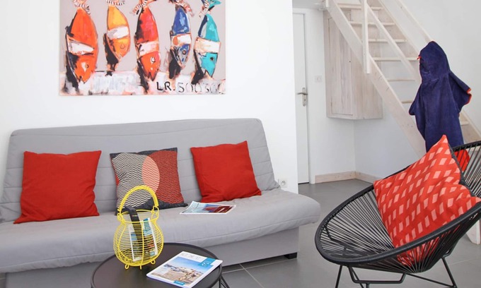 La Flotte Casa | Le Clos des Flots, La Flotte - Casa "La Vague" - 2 habitaciones, patio privado