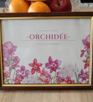 Belmontet Cama Y Desayuno | Le clos des romarins chambre ORCHIDEE