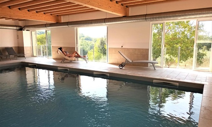 Saint-Privat-de-Champclos Apartamento | Le Clos des Taulelles gîte Le Figuier