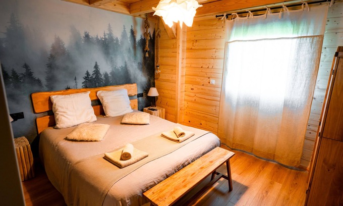 Saulxures-sur-Moselotte Cabaña | Gîte-Exclusivo-Baño en la habitacion-Vista a la Montana-Le Cocon de Manon