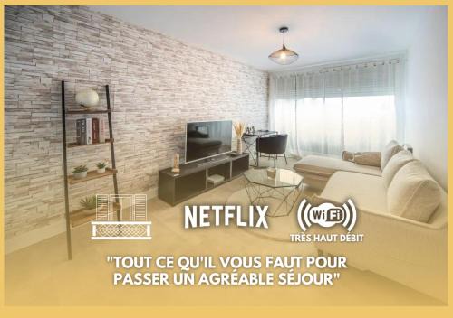 Chalon-sur-Saone Apartamento | Le Cocon Cosy à Chalon-sur-Saône